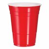 Dart Solo Plastic Party Cold Cups, 16oz, Red, PK50 DCC P16RPK